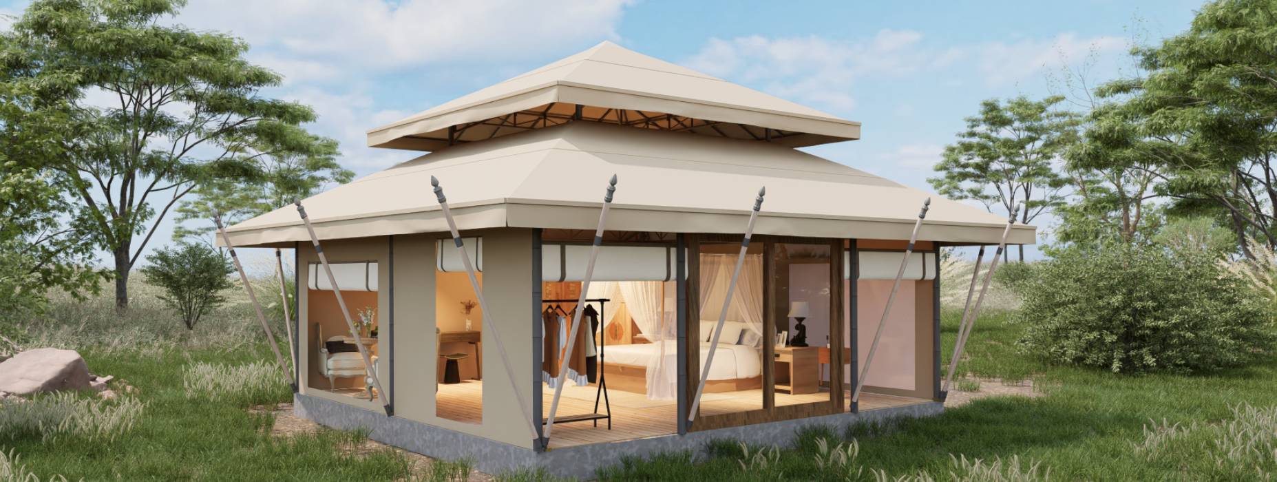 禅城区户外野奢帐篷